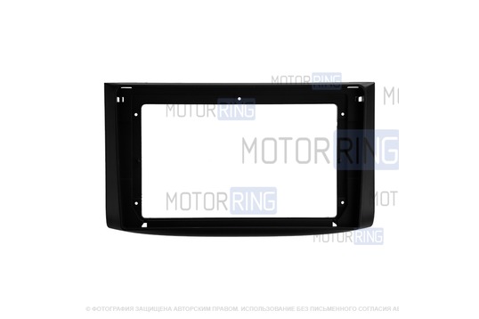 Рамка под установку 9-ти дюймовой мультимедиа для Chevrolet Aveo T250 2006-2012 г.в._1