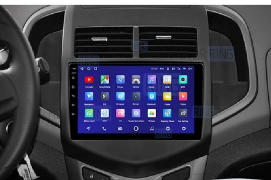 Рамка под установку 9-ти дюймовой мультимедиа для Chevrolet Aveo 2011-2015 г.в.