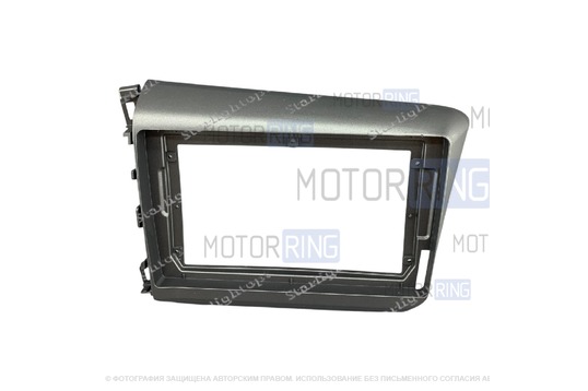 Рамка под установку 9-ти дюймовой мультимедиа для HONDA Civic 9 2011-2015 г.в.