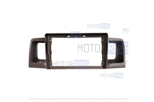 Рамка под установку 9-ти дюймовой мультимедиа для Toyota Corolla E120 2000-2004 г.в._1