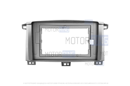 Рамка под установку 9-ти дюймовой мультимедиа для Toyota Land Cruiser 100 2003-2008 г.в._1