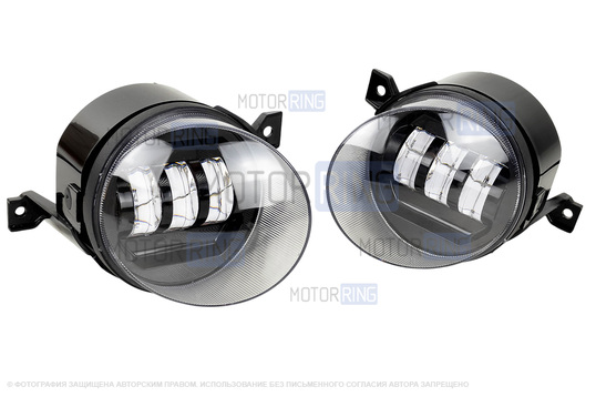 Диодные ПТФ SL 30W с регулировкой для Volkswagen Golf 5, MK6, Sagitar, Touran, Caddy