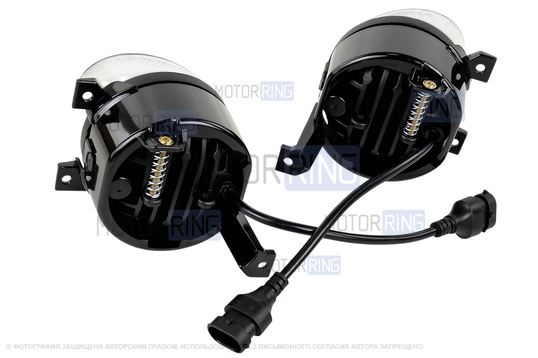 Диодные ПТФ SL 30W с регулировкой для Volkswagen Golf 5, MK6, Sagitar, Touran, Caddy