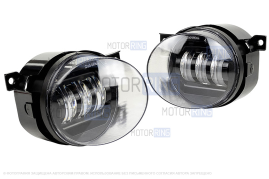 Диодные ПТФ Sal-Man 29W 4600lux для Фольксваген Гольф 5 GTI, Джетта 5 GTI, Амарок, Транспортер T5, Транспортер T6