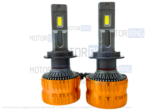 Светодиодные лампы S1 Sal-Man 180W 6000K 43000lux с цоколем H11 для Лада Нива Легенд, Гранта-Калина, Ларгус, Веста, Икс Рей, Приора, Шевроле/Лада Нива, Датсун