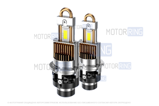 Светодиодные лампы Sal-Man D2 (70-120W, 6000K, 17000-31000lux) с защитой от перегрева