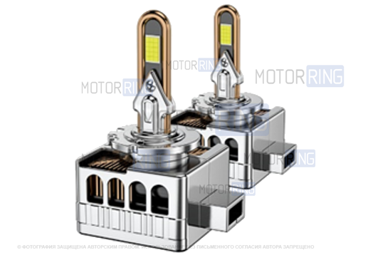 Светодиодные лампы Sal-Man D3 (70-120W, 6000K, 17000-31000lux) с защитой от перегрева