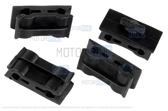 Скобы (держатели) двойные тормозных трубок для Лада 4х4, Нива Легенд_1