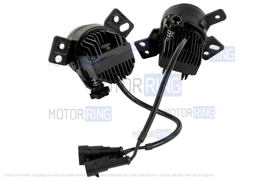 Диодные ПТФ Sal-Man 60W 13000lux для TANK 300 2021-2024 г.в.