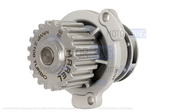 Водяной насос (помпа) Marel Magnum Turbo для 16 кл ВАЗ 2110-2112, 2113, 2114