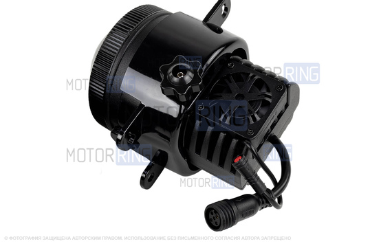 Диодные ПТФ Sal-Man 120W 32000lux с защитой от перегрева и запотевания для Лада Гранта FL, Веста, Икс Рей, Ларгус FL, Нива Урбан, Нива Тревел, Искра, Рено
