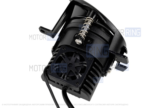 Диодные ПТФ Sal-Man 120W 32000lux (ближний, дальний) с защитой от перегрева и запотевания для БМВ 3, 5