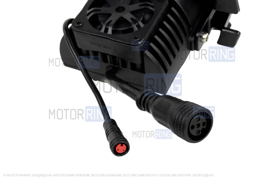 Диодные ПТФ Sal-Man 120W 32000lux с защитой от перегрева и запотевания для БМВ 3, 5