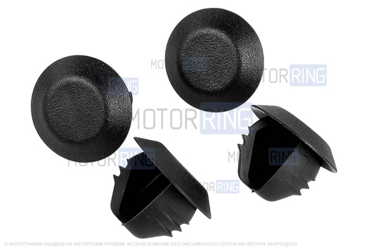 Комплект заглушек кузова M10 для Лада Веста, Икс Рей, Ларгус, Renault Logan, Duster, Kaptur, Sandero