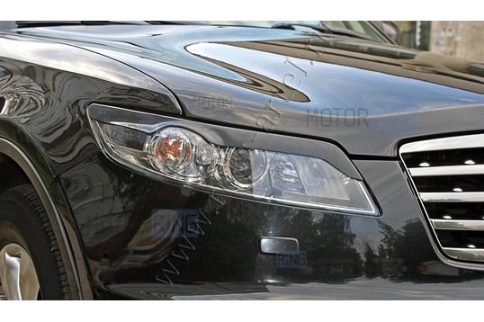 Реснички-накладки на передние фары под покраску для Infiniti FX 35 2003-2008 г.в.