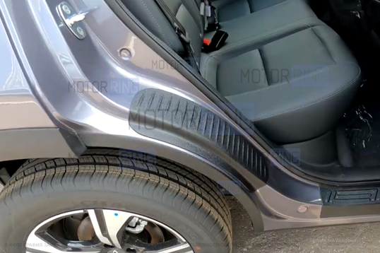 Накладки на внутренние части задних арок Русская Артель со скотчем для Chery Tiggo 4 с 2017 г.в., Tiggo 4 Pro с 2020 г.в., Tenet T4 с 2025 г.в.
