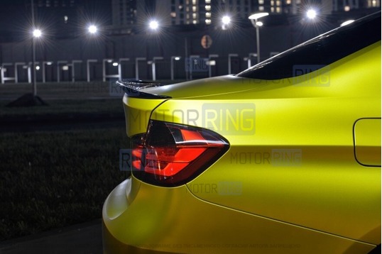 Спойлер INMAX в стиле М-Performance для BMW 3 (F30)