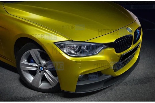 Сплиттер переднего бампера INMAX в стиле М-Performance для BMW 3 (F30)_1
