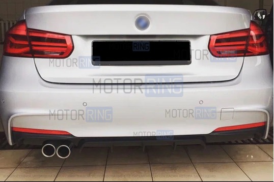 Диффузор заднего бампера INMAX 328 для BMW 3 (F30)