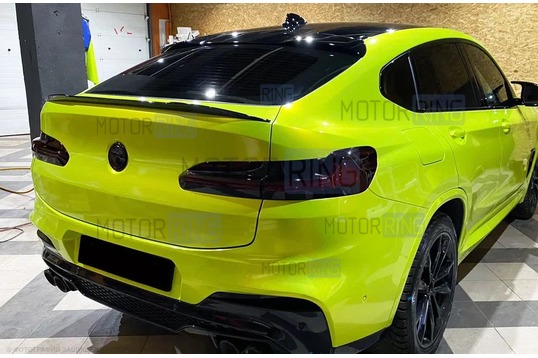 Спойлер INMAX в стиле F98 для BMW X4 (G02, G02 Lci)