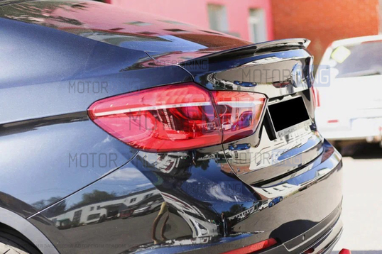 Черный лаковый спойлер INMAX в стиле М для BMW Х6 (F16)_1