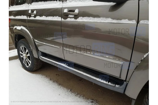 Молдинги дверей INMAX для УАЗ Патриот