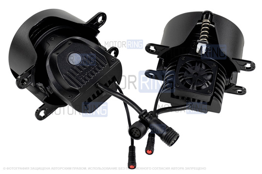 Комплект подключения ПТФ Sal-Man 120W 32000lux с рамками (кронштейнами) для Лада Веста NG