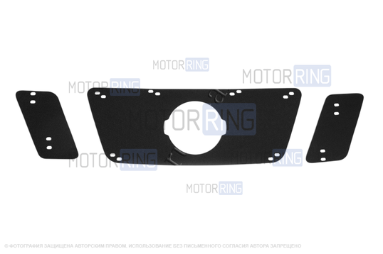Зимняя заглушка решетки радиатора Русская Артель для Nissan Pathfinder R51 2011-2013 г.в.