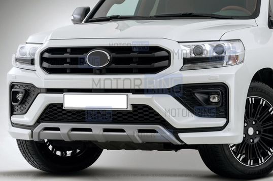 Передний бампер THOR для Toyota Land Cruiser 200 c 2016 г.в.