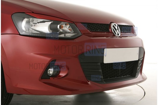 Реснички на фары Вист для Volkswagen Polo_1