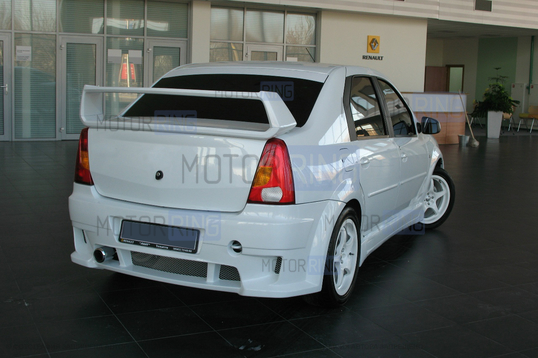 Задний бампер POWER DM для Renault Logan