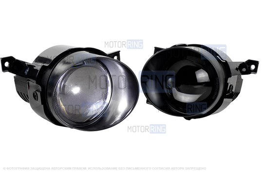 Светодиодные ПТФ Sal-Man 120w 32000lux с защитой от перегрева и запотевания для Volkswagen Polo 2009-2015 г.в.,  Jetta 5 2005-2011 г.в., Golf Plus 2003-2009 г.в., Caddy 2004-2010 г.в., Tiguan 2007-2011 г.в.