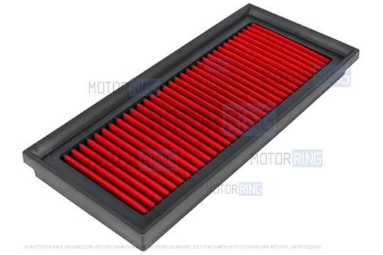 Воздушный фильтр нулевого сопротивления Sem-Ali в штатный корпус для Лада Веста Спорт, Веста NG, Volkswagen Polo 3, Caddy 2, Seat Cordoba 1, Ibiza 2, Inca