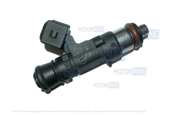 Форсунка короткая BOSCH А371 для 8 кл ВАЗ 2110-2112, 2113-2115, Лада Калина, Калина 2, Гранта, Приора, 4х4, Нива Легенд, Нива Тревел, Шевроле Нива