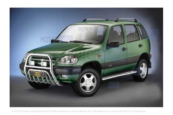 Ступени, нерж. Chevrolet Niva