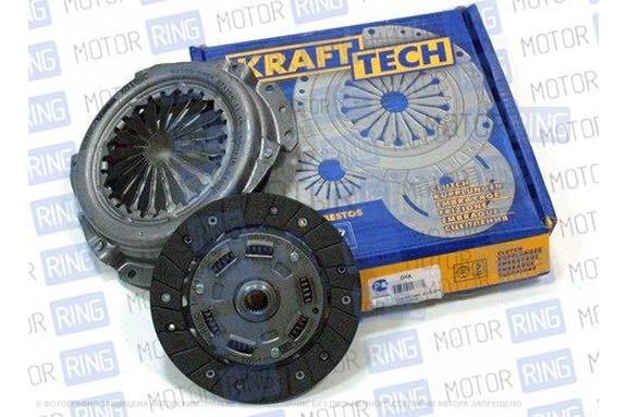 Cцепление Krafttech в сборе на Chevrolet Lacetti с двигателем 1.4/1.6 л
