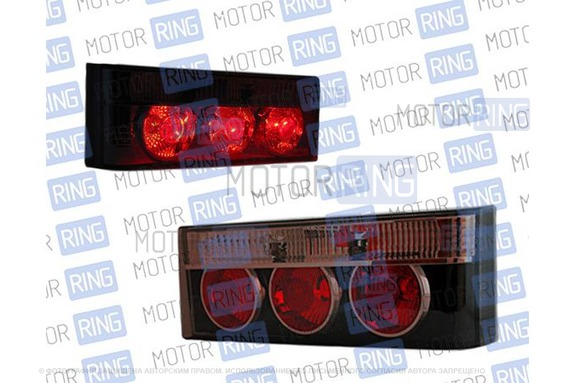 Задние фонари ProSport RS-03063 OLYMPIAD NEW для ВАЗ 2108-14 диодные, черные