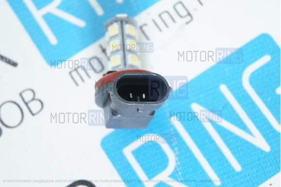 Светодиодные лампы белые 18 smd 0995 H11