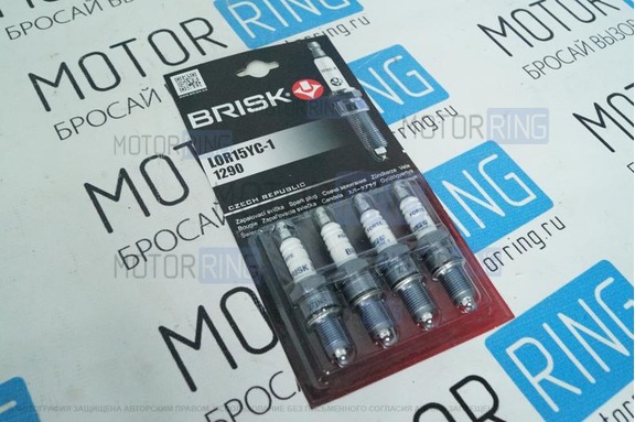 Комплект свечей зажигания Brisk Super Forte 8 кл для переднеприводных ВАЗ