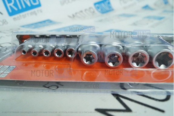 Набор головок TORX E4-E16 «АвтоDело» 39829