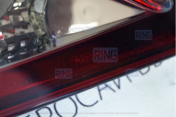 Задние фонари ProSport RS-02814 «Глаз орла» для ВАЗ 2110, 2112, тонированный хром