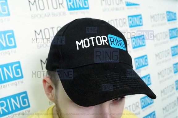 Бейсболка с эмблемой «MotorRING»