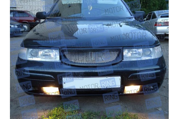 Декоративная решетка радиатора TMS Купе с сеткой для ВАЗ 2112 купе
