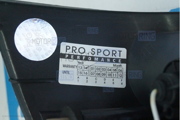 Светодиодные задние фонари ProSport RS-05890 тонированные, черный корпус для Лада Приора