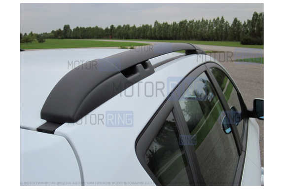 Рейлинги черные АПС для KIA Ceed хэтчбек 2006-2012 г.в.