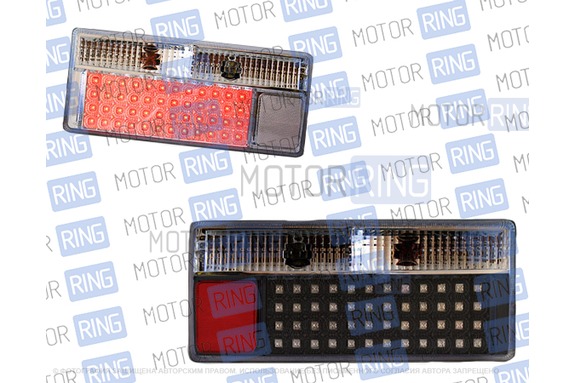 Задние фонари ProSport RS-05683 диодные тонированные черные для ВАЗ 2105-07