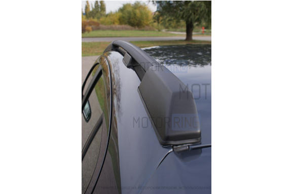 Рейлинги черные АПС для Opel Astra (H) Family 2004-2014 г.в.