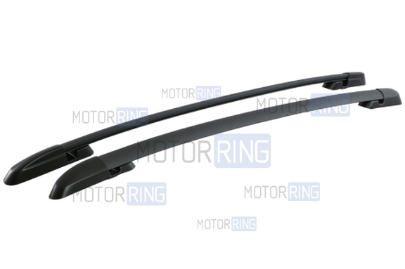 Рейлинги АПС черные для Toyota RAV4 (IV) 2012-2019 г.в.