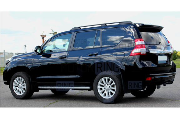 Рейлинги черный полимер АПС для Toyota Prado 150 с 2009 г.в.