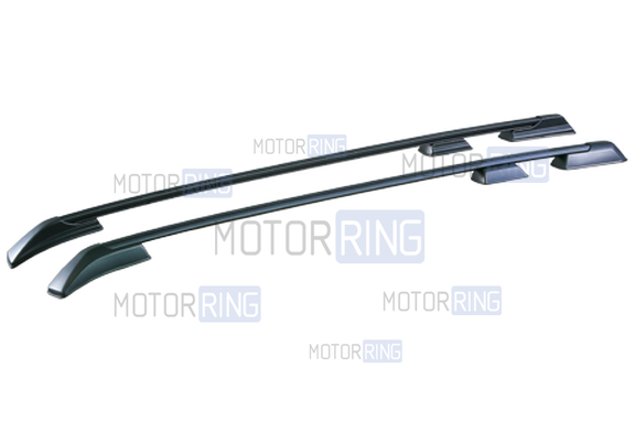 Рейлинги АПС черный полимер для Land Rover Freelander 2 2006-2014 г.в.